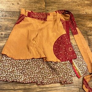 Earthbound Boho Wrap Skirt